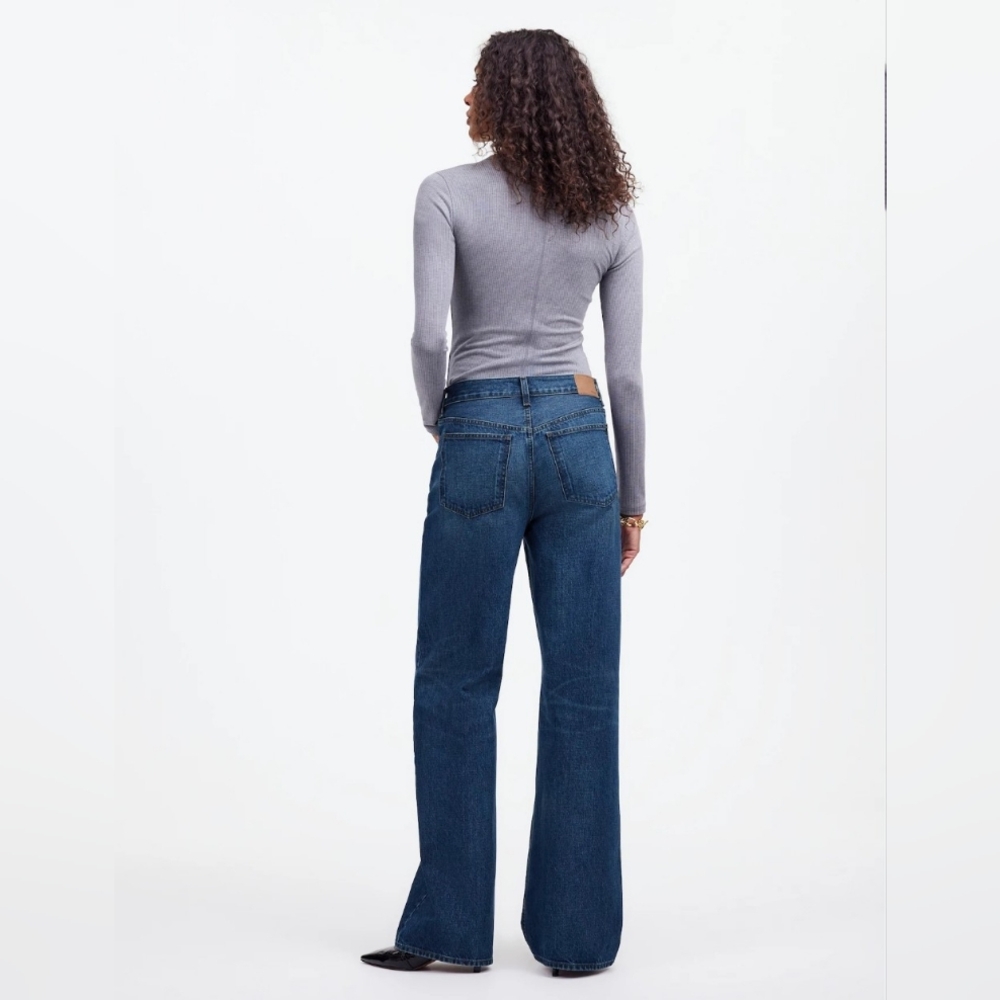 Madewell Low-Slung Baggy Jeans Moffat Wash Size 29